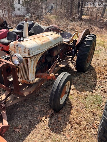 1940 ford tractor with 3 - 1940,